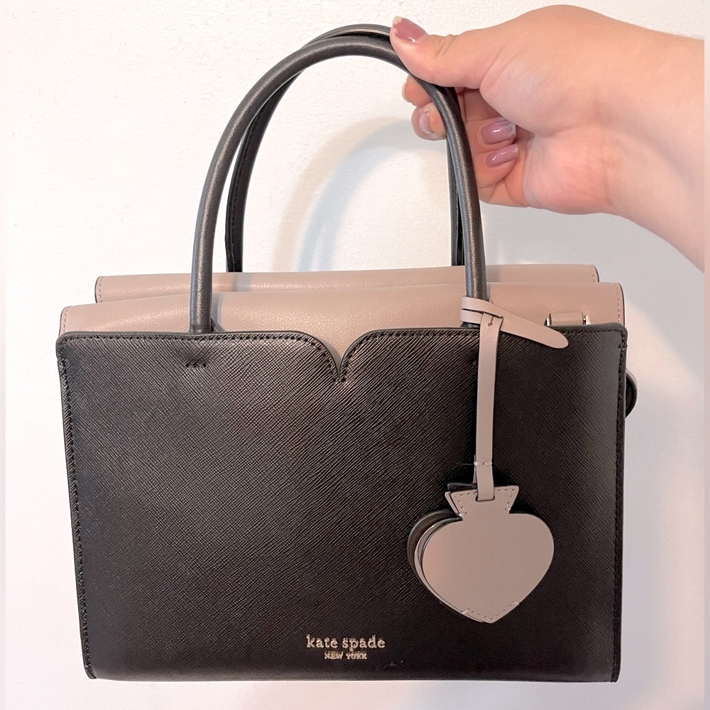 Kate spade ♠️ black&grey satchel